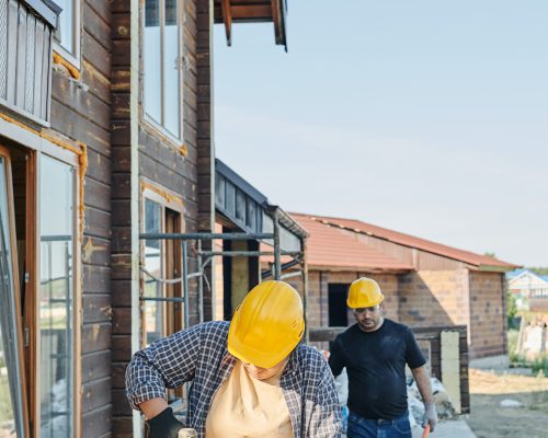 Travaux de maçonnerie sur maison