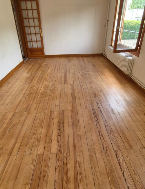 Pose de parquet