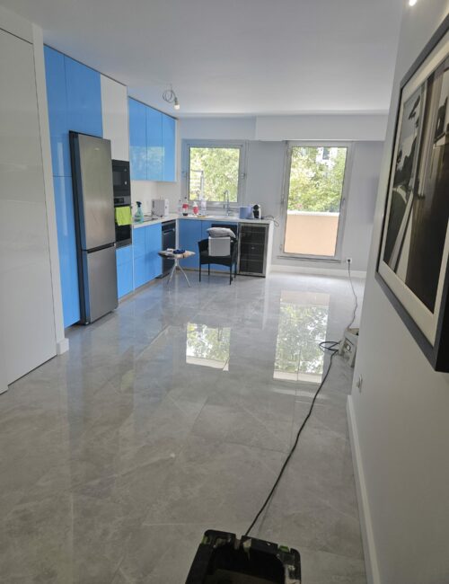pose de carrelage
