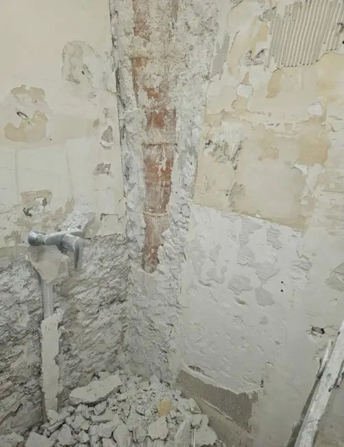 Avancement travaux salle de bain