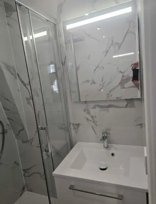rénovation salle de douche