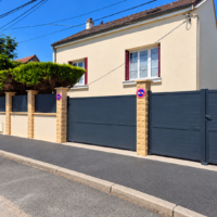 Réalisation d'une clôture