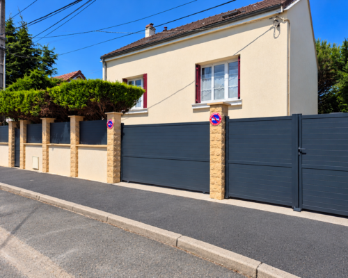 Réalisation d'une clôture